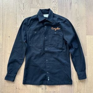 Harley-Davidson x Champion by Todd Snyder Harley-Davidson Shop Shirt in Black